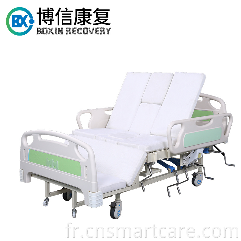 Hospital Medical Bed With Toilet 